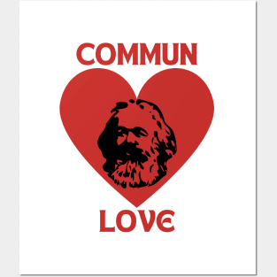 Karl Marx Valentine, Valentine Gift, Communist Love Posters and Art